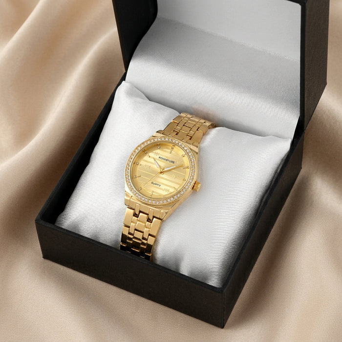 Golden Bezel Watch
